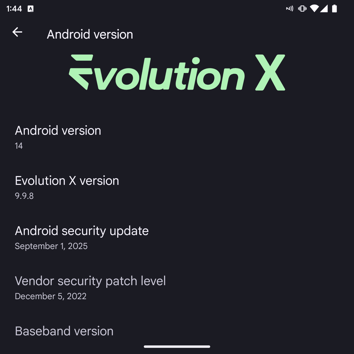 EvolutionX for Unihertz Titan (Android 14)